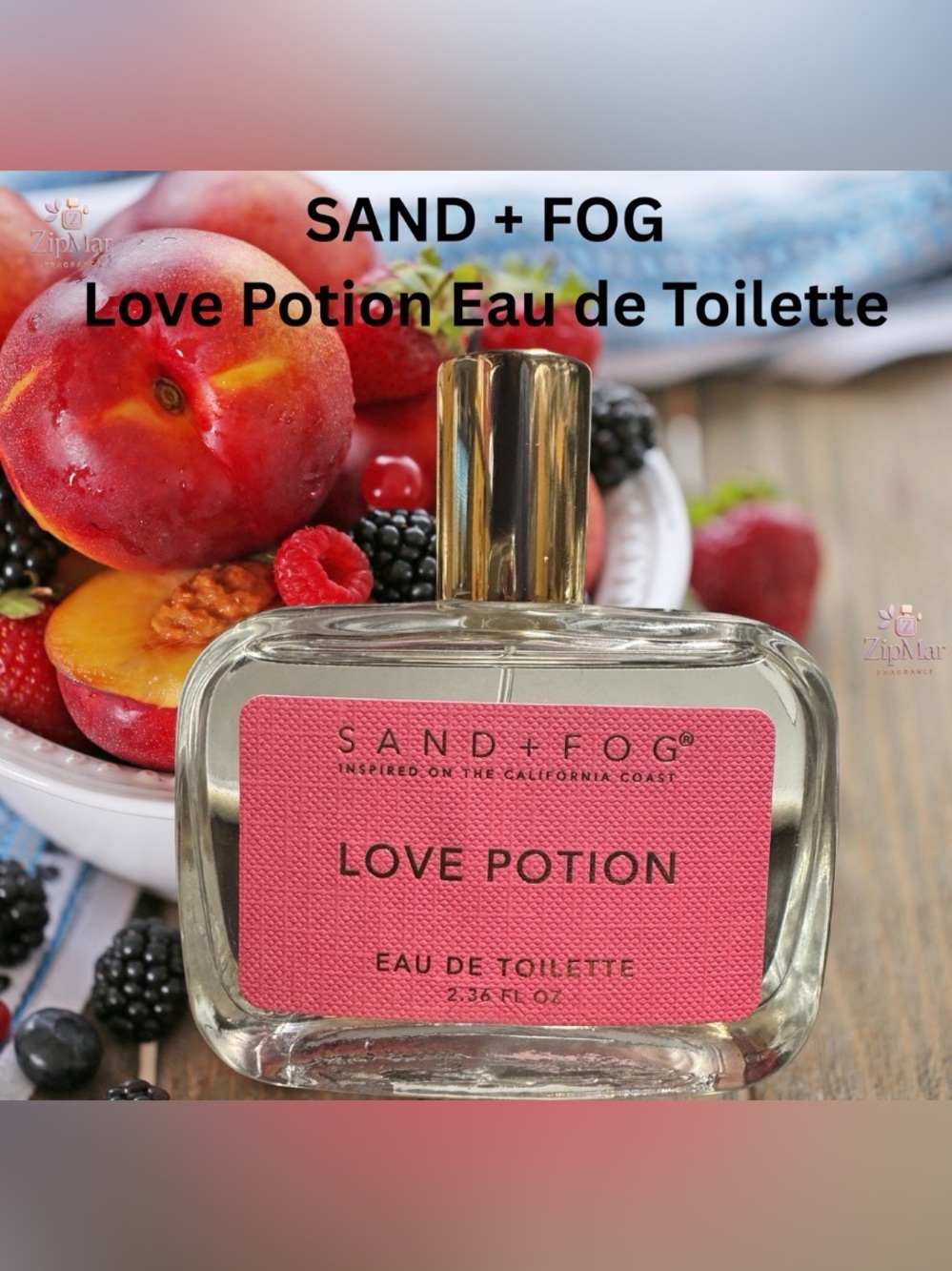 SAND + FOG Love Potion Body Fragrance Spray Bottle NWOT